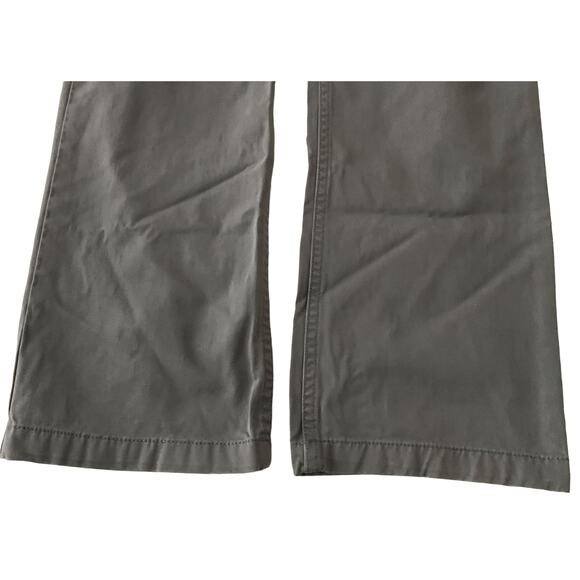 GAP LIVED-IN STRAIGHT LEG KHAKI PANTS, MENS, W32/L30, KHAKI GREY, MID RISE - Picture 7 of 11